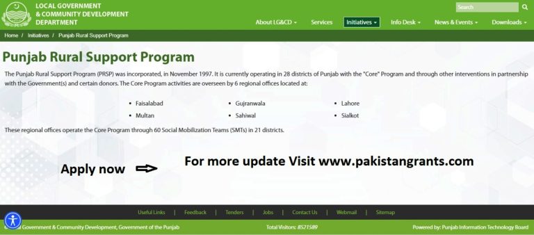 Manager IT Development – Punjab Rural Support Program 2023
