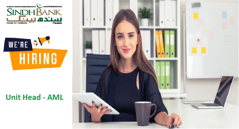 Join Our Sindh Bank Team as a Unit Head AML