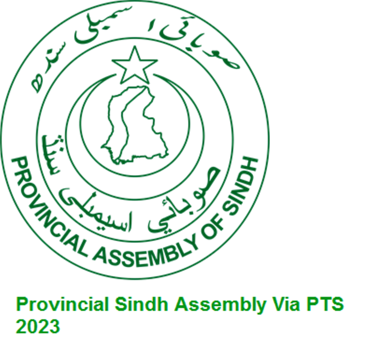 Jobs Alerts at Provincial Sindh Assembly Via PTS 2023