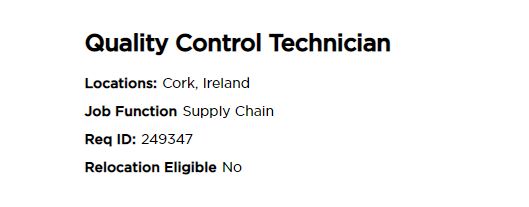 Quality Control Technician - Pepsi Announced A New Job Opportunity