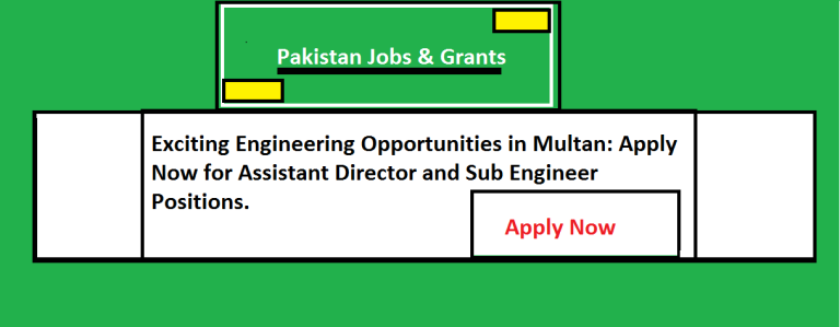Apply Now for Assistant Director and Sub Engineer Positions