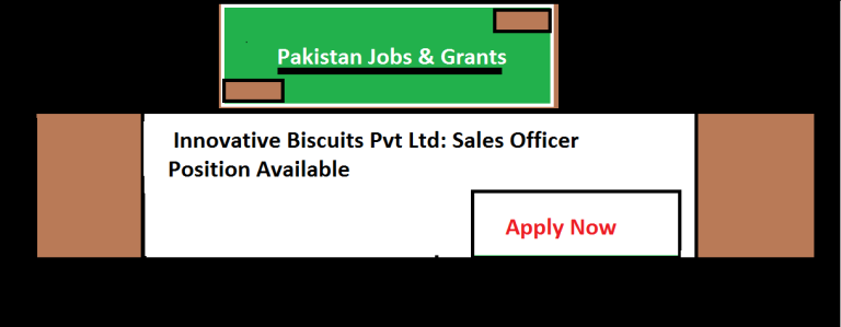 Innovative Biscuits Pvt Ltd: Sales Officer Position Available