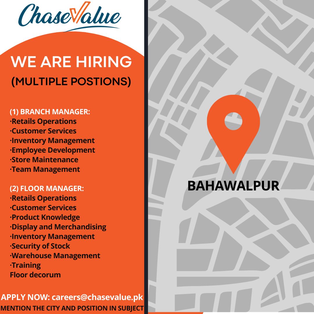 Exciting Career Opportunities at Chase Value