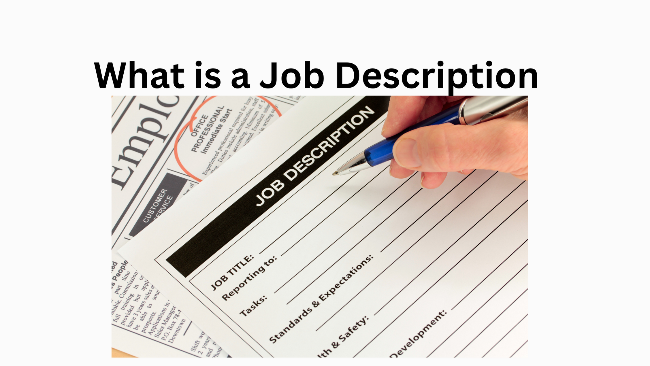 What is a Job Description And How To Write It