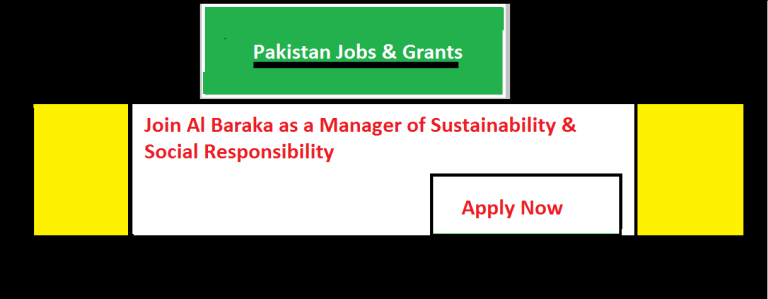 Join Al Baraka as a Manager of Sustainability & Social Responsibility