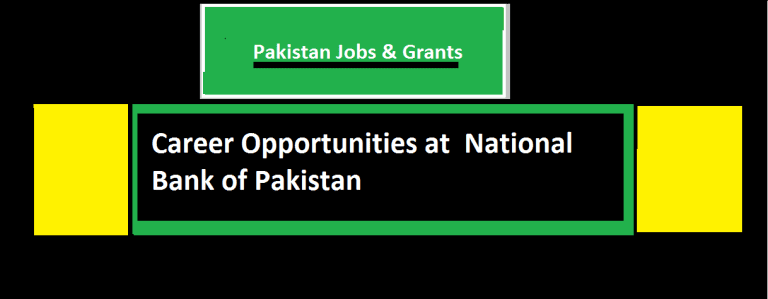 National Bank of Pakistan Career Opportunities
