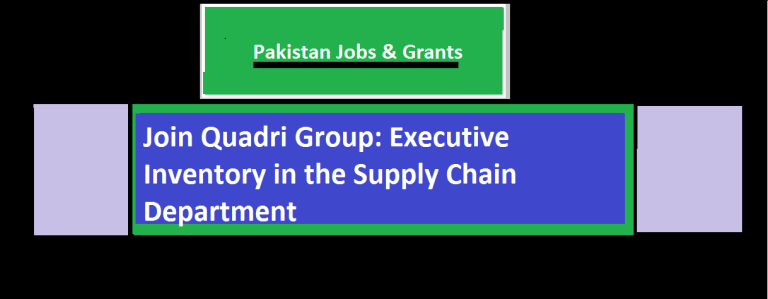 Join Quadri Group: Executive Inventory in the Supply Chain Department