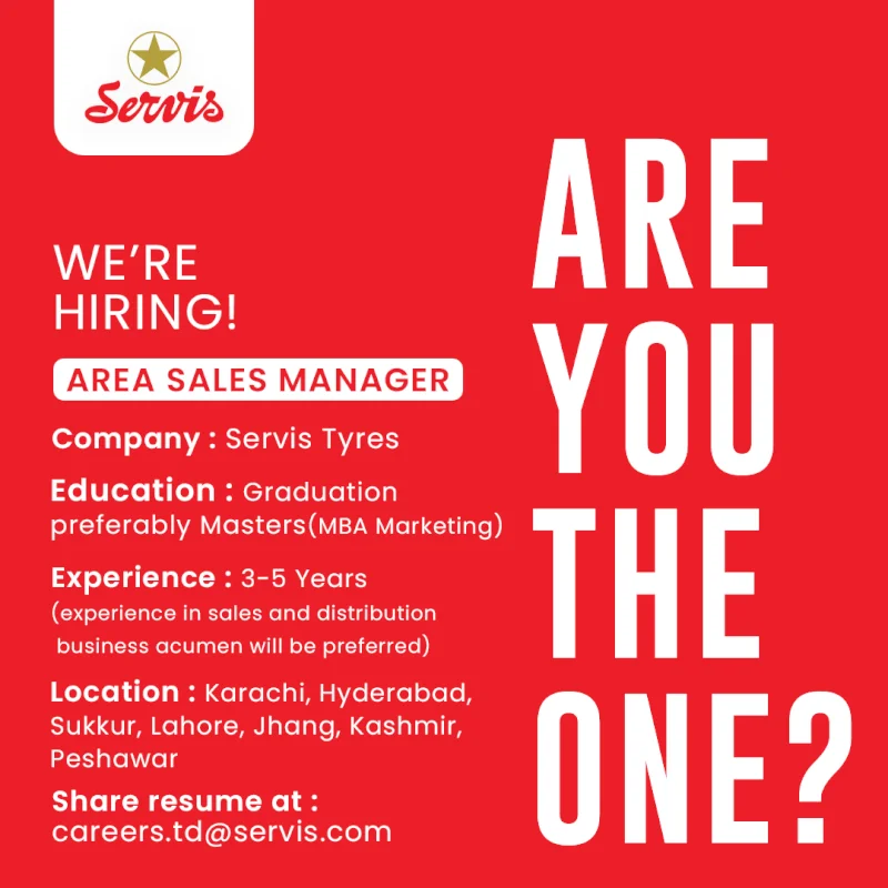 Join Our Team at Servis Tyres