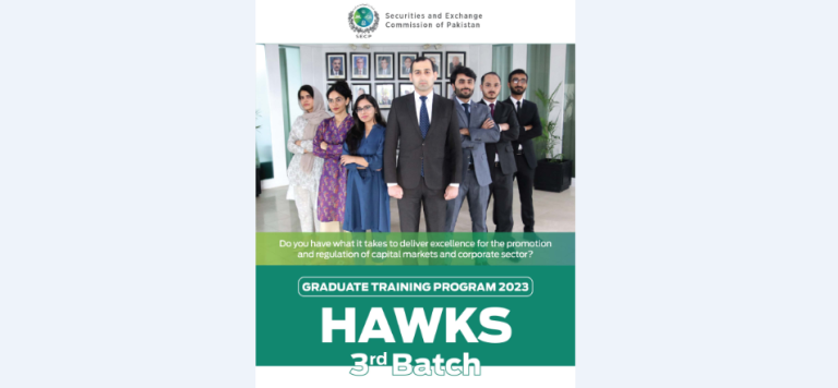 SECP Securities and Exchange Commission of Pakistan, Graduate Training Program 2023