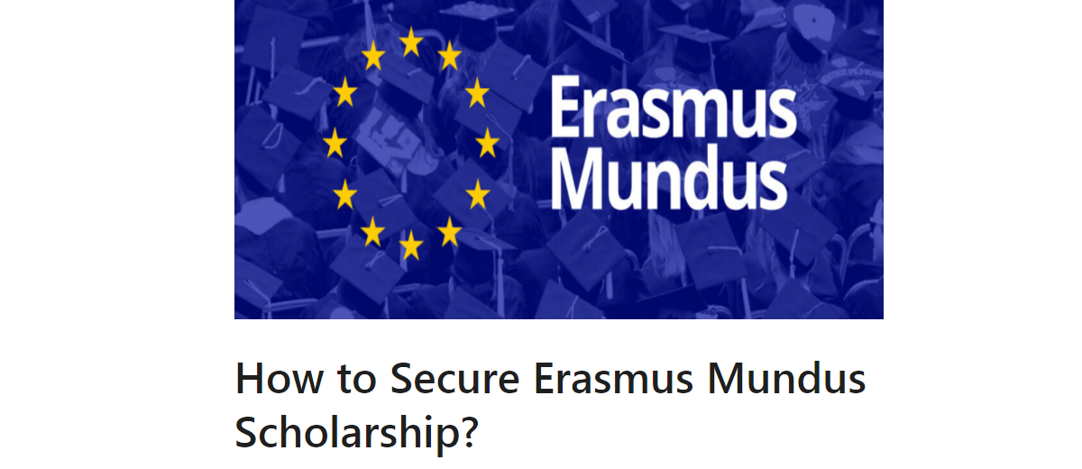 Erasmus Mundus Scholarships